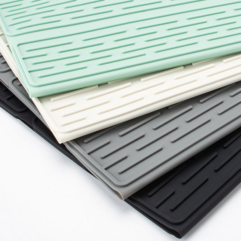 Multi-Functional Silicone Mat for Dishes, Produce & Utensils | Foldable & Space-Saving