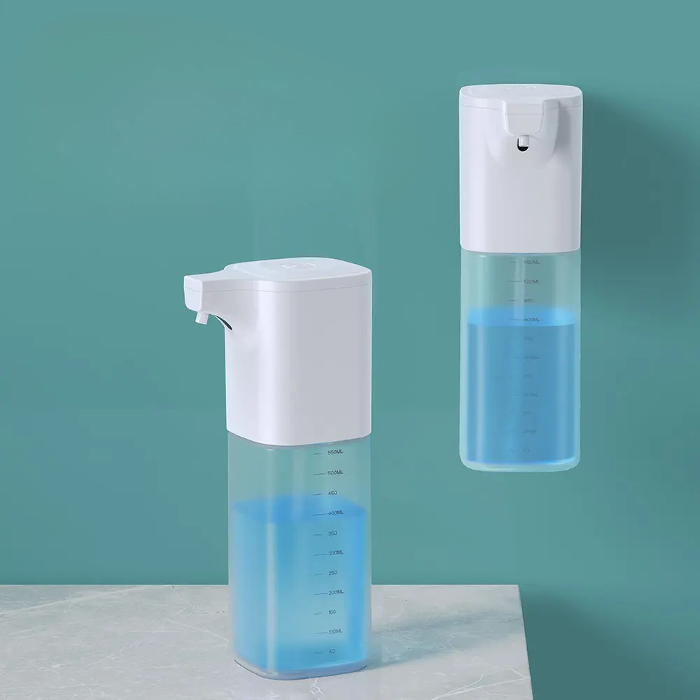 TouchFlow Pro: Smart Wall-Mounted Soap Dispenser w/ 4-Level Foam & Gel Output