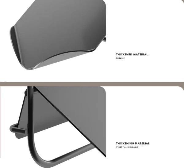 Iron Soap Dish with Suction Cup - Simple and Sleek