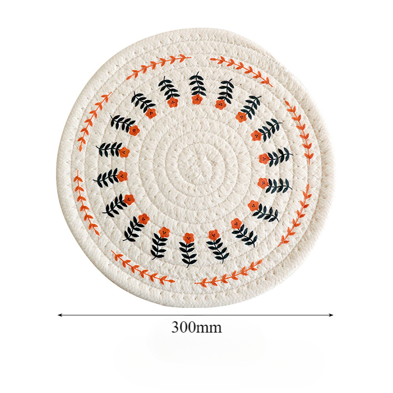 Simple and Elegant Linen Placemat, Heat-Resistant and Washable