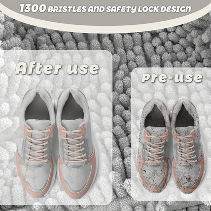 Machine-Washable Chenille Fiber Shoe Laundry Bag – Gentle, Reusable, Eco-Friendly