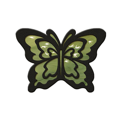 Vintage Butterfly Absorbent Mat – Quick Dry & Non-Slip