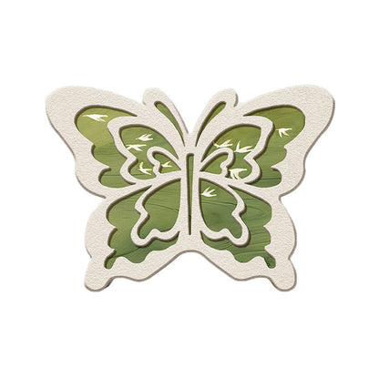 Vintage Butterfly Absorbent Mat – Quick Dry & Non-Slip