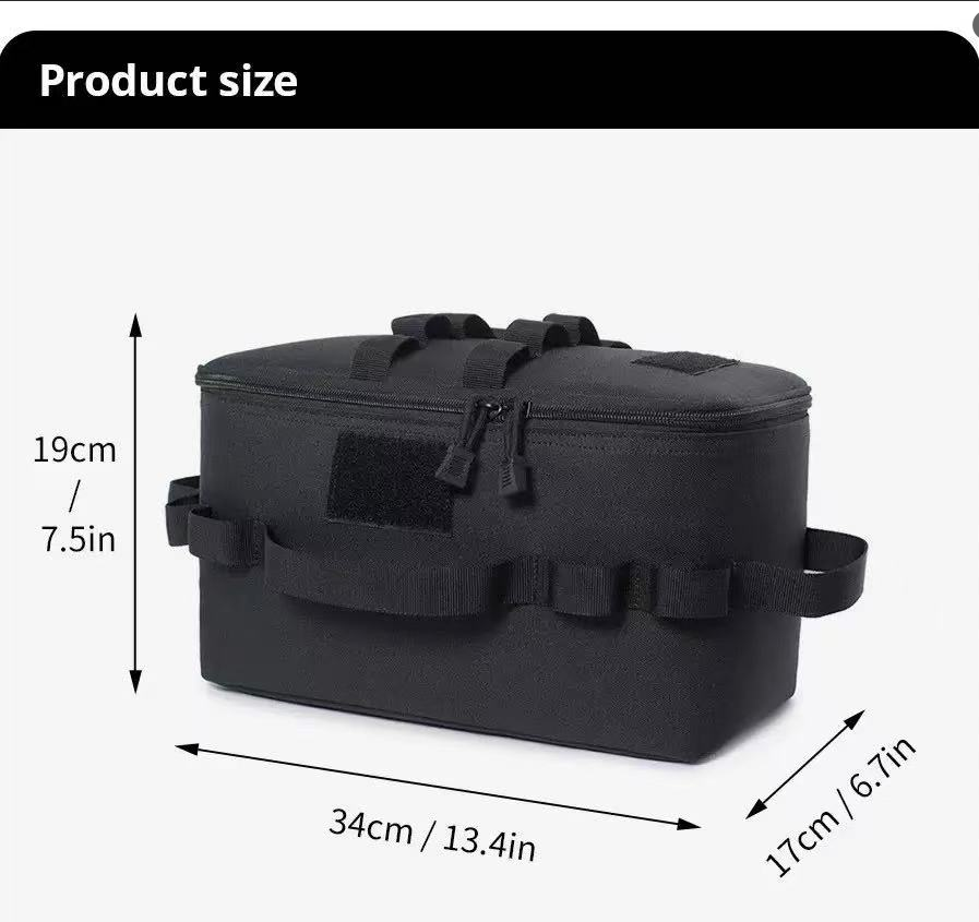 Foldable Outdoor Gear Organizer Bag – Camo & Solid Colors