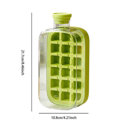 Kettle-Shaped Press Ice Tray – Easy Release & Large Capacity