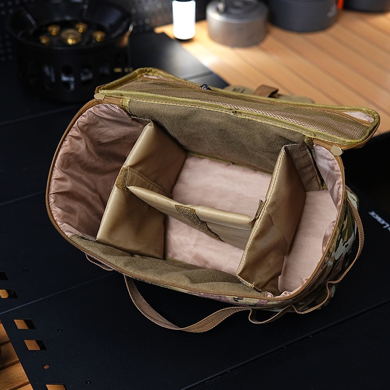Foldable Outdoor Gear Organizer Bag – Camo & Solid Colors