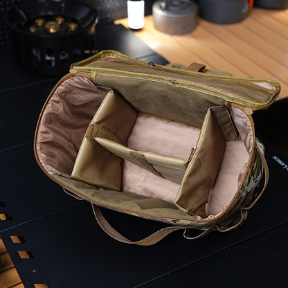 Foldable Outdoor Gear Organizer Bag – Camo & Solid Colors