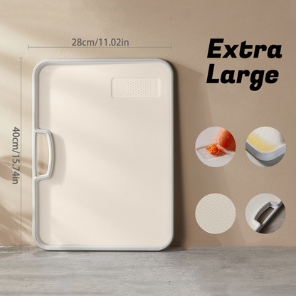 Double-Sided Cutting Board – Anti-Spill, Non-Slip