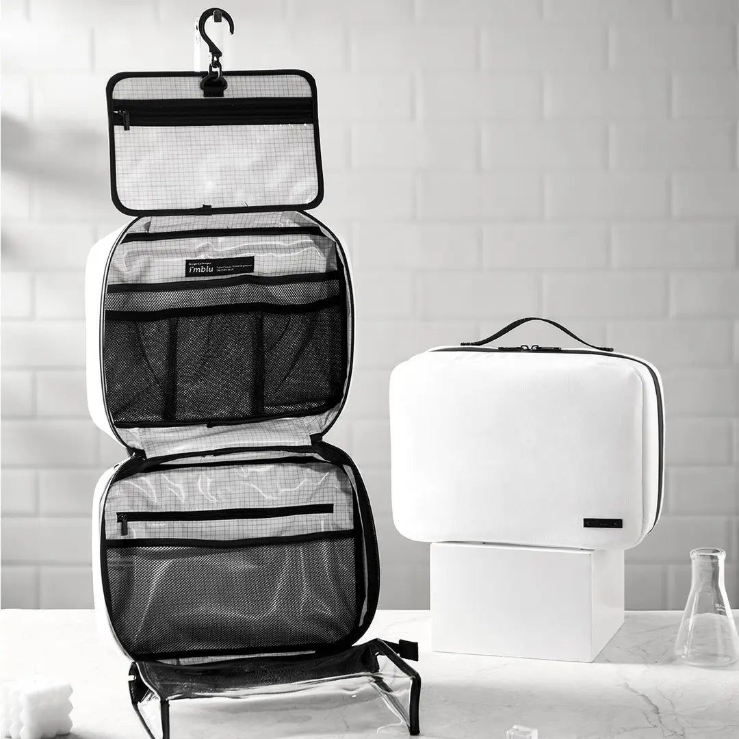 JetPack Go: Foldable Hanging Toiletry Bag with Wet/Dry Separation | 8 Pockets, 5 Colors