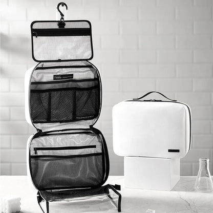 JetPack Go: Foldable Hanging Toiletry Bag with Wet/Dry Separation | 8 Pockets, 5 Colors